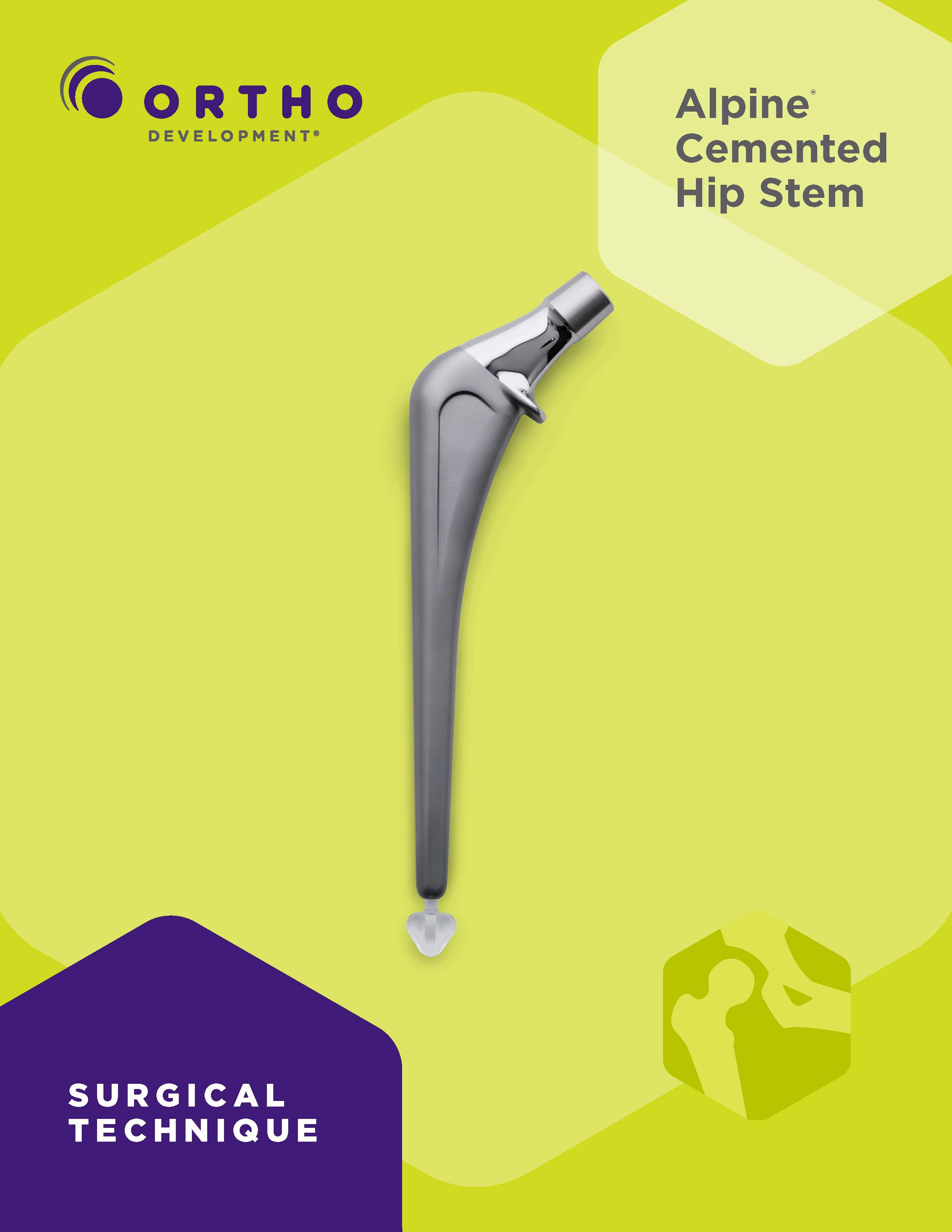 Alpine® Cemented Hip Stem Surgical Technique Document Thumbnail
